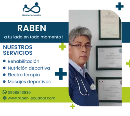 Raben rehabilitación física motociclistas, ciclistas